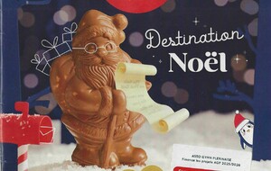 Vente des chocolats de Noël