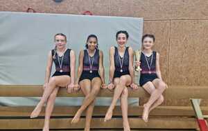 Médaille d'or GAF 2 : Maëva, Maïwenn, Mana et Jeanne