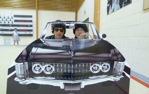 Denis et Patrick en plein excès de vitesse...