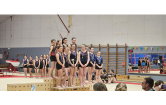 Maïlis, Sasha, Pauline, Maï : 1ère en Fédéral A inter-départementale équipe 12-15 ans