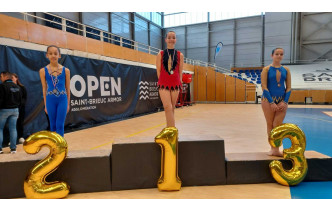 Médaille d'or : Lenna / médaille d'argent : Lya / médaille de bronze : Mila