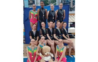 Les filles réunies après la compet !