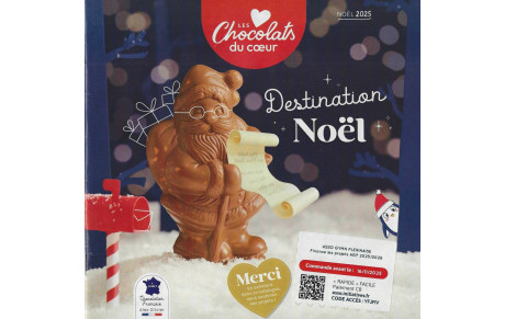 Vente des chocolats de Noël